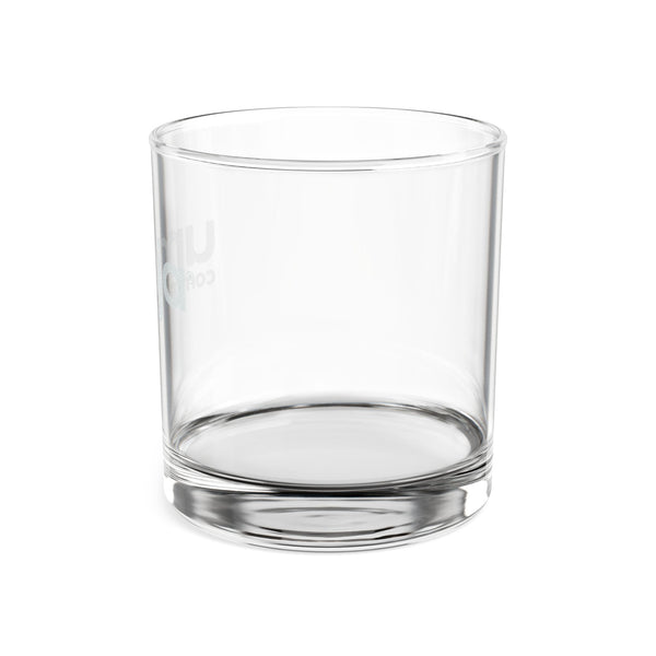 Engraved 10.5oz Whiskey Glass — Umoja Community Logo Rocks Glass