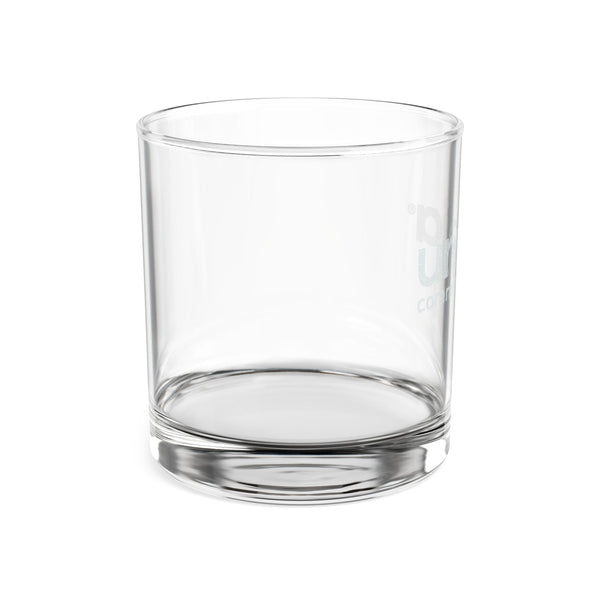 Engraved 10.5oz Whiskey Glass — Umoja Community Logo Rocks Glass