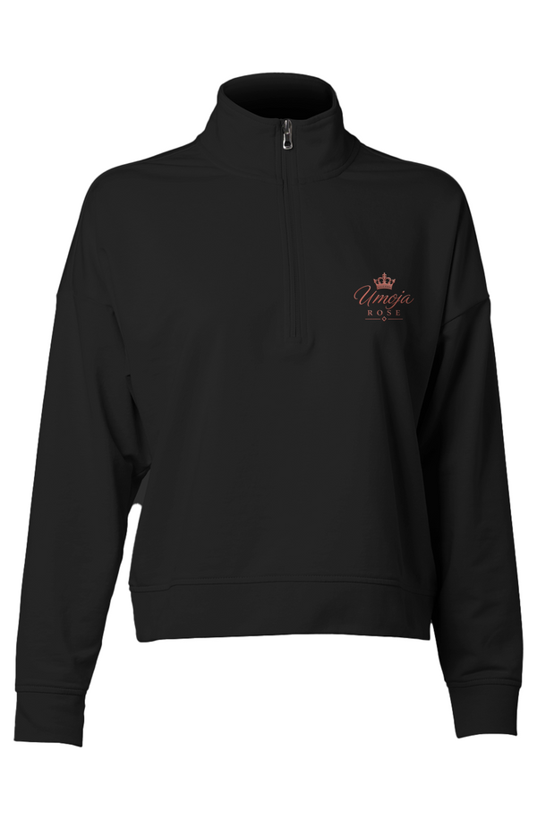 Umoja Rose Womens Perform Quarter Zip