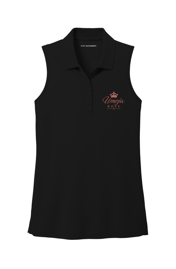 Umoja Rose Womens UV Sleeveless Polo