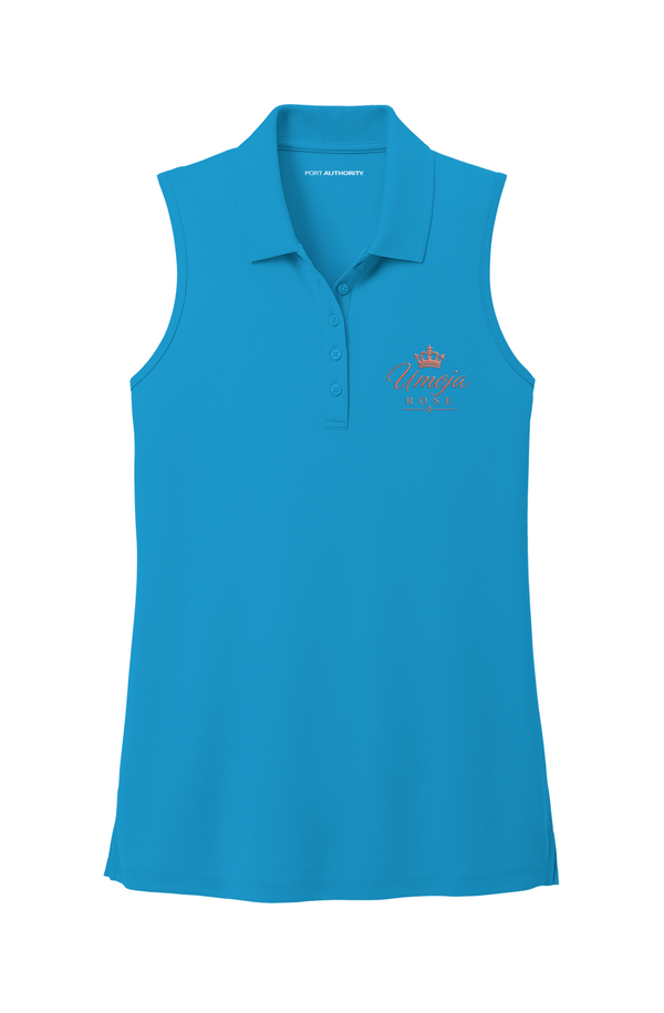 Umoja Rose Womens UV Sleeveless Polo