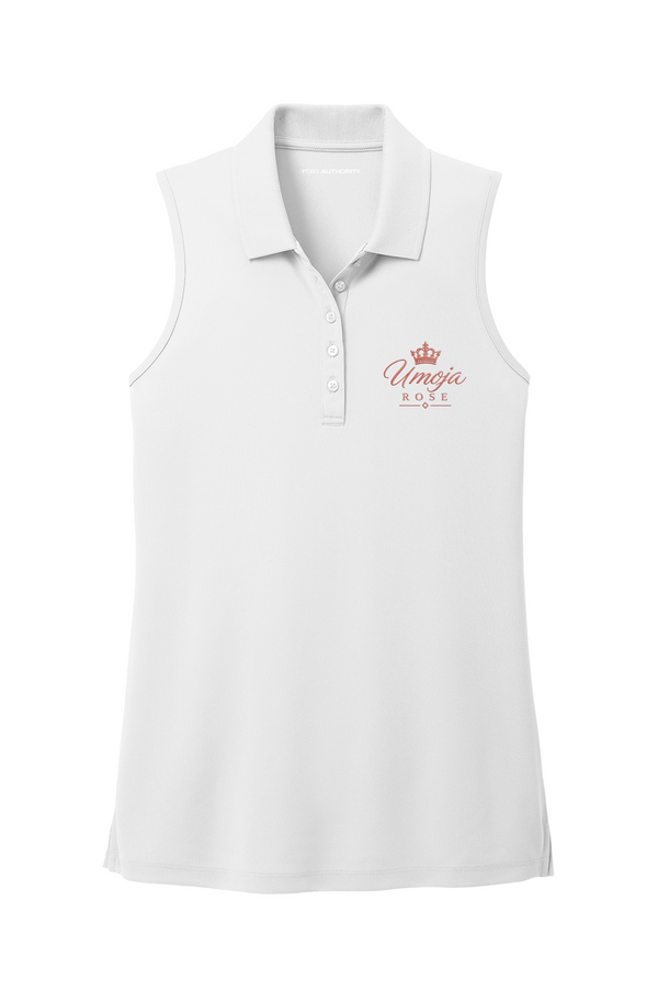 Umoja Rose Womens UV Sleeveless Polo