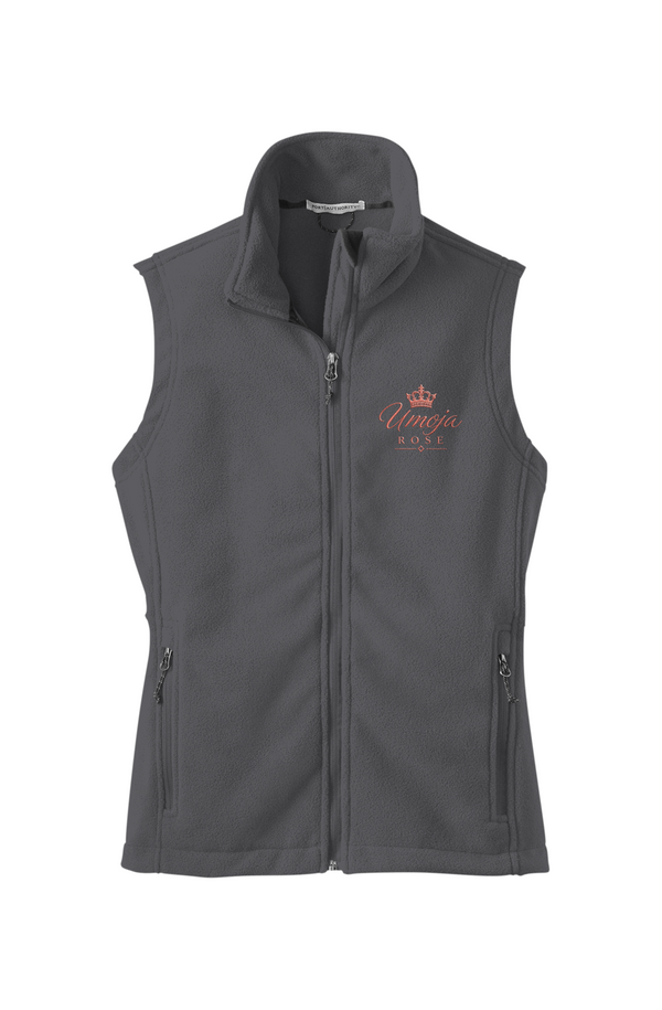 Umoja Rose Womens Value Fleece Vest