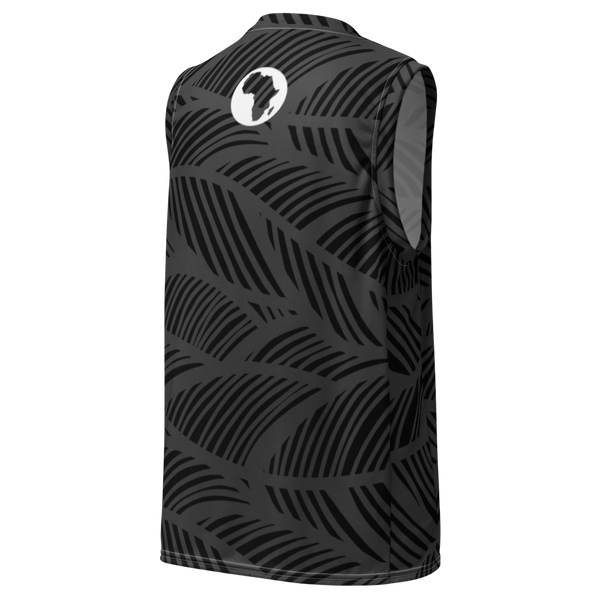 Black Unisex Basketball Jersey